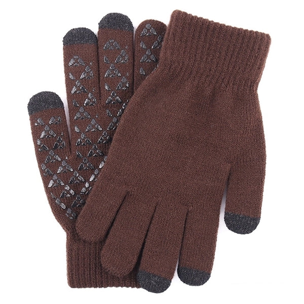 Anti-Slip Touch Screen Knit Gloves