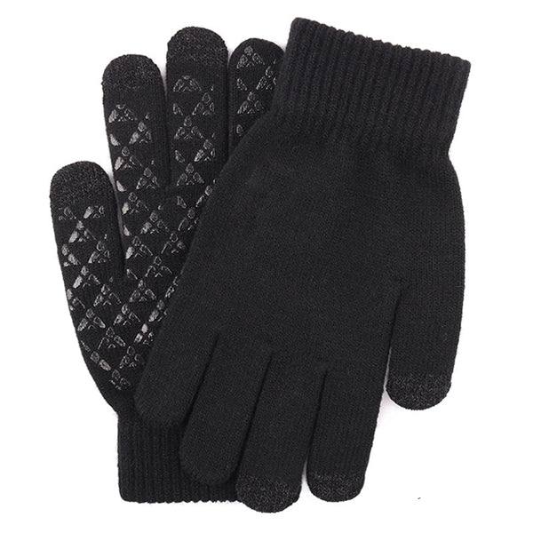 Anti-Slip Touch Screen Knit Gloves