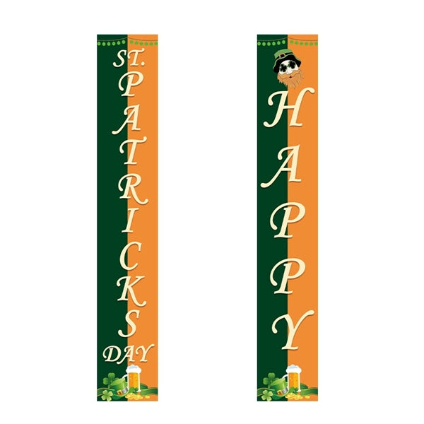 Happy St Patricks Day and Lucky Banner Decor for Home