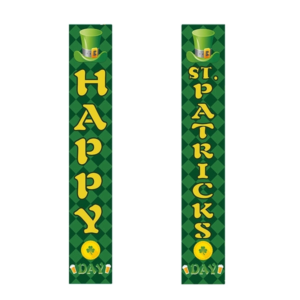 Happy St Patricks Day and Lucky Banner Decor for Home