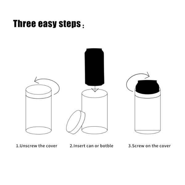 12 oz Tumbler Insulated Can Cooler