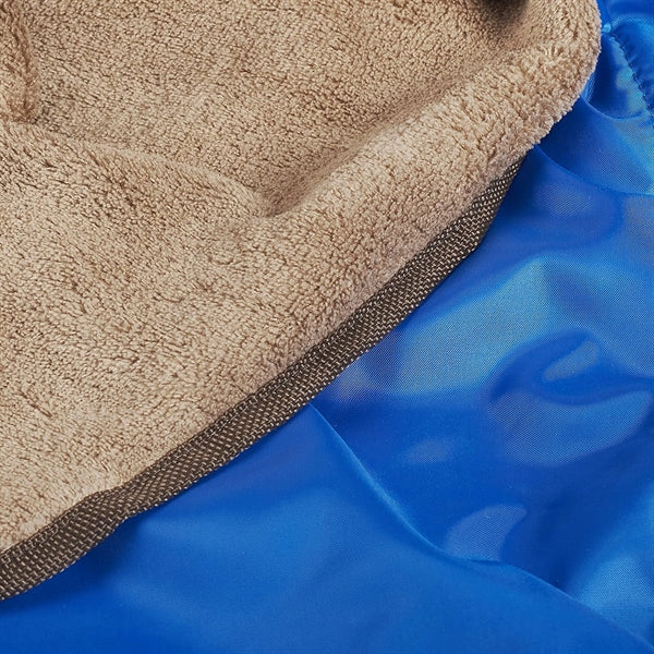 Soft Plush Fleece/Nylon Stadium Rainproof Picnic Blanket