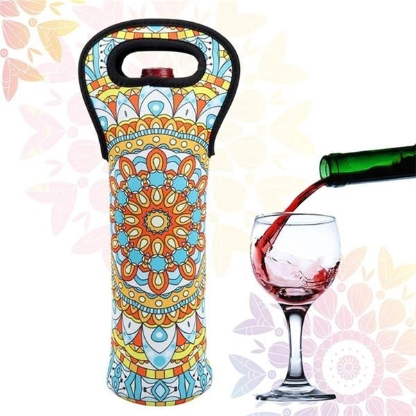 Neoprene Wine Tote Carrier Bag