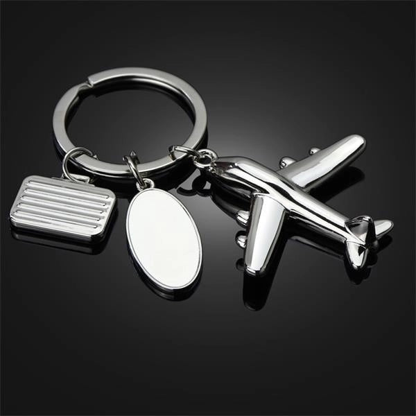 Creative Plane Keychain Airplane Keyring