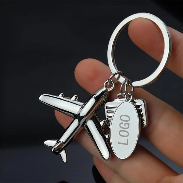 Creative Plane Keychain Airplane Keyring