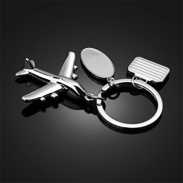 Creative Plane Keychain Airplane Keyring