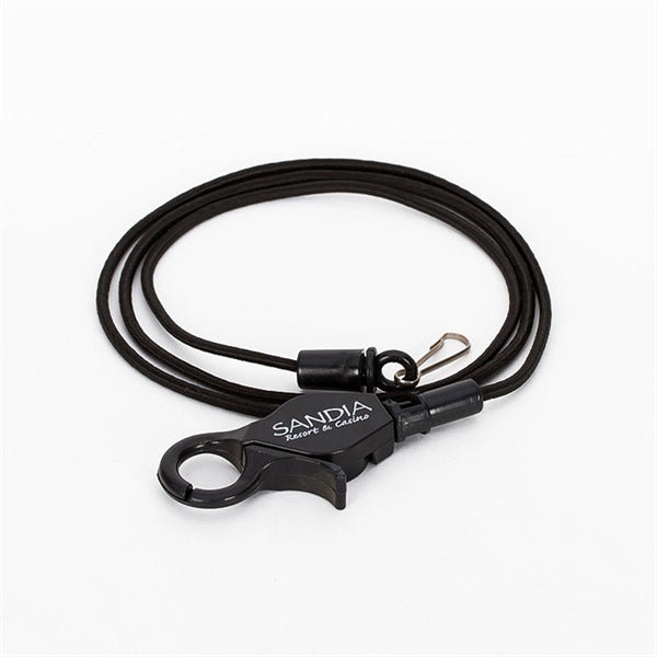 20" Stretch Casino Bungee Cord Lobster Claw Lanyard