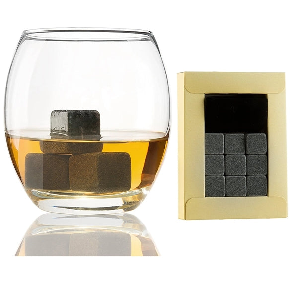 9 PCS Whiskey Chill Stone Set