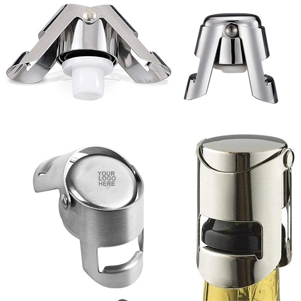 Stainless Steel Sparkling Champagne Sealer Stopper
