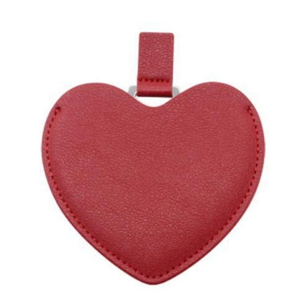 Heart Shaped Compact Cosmetic Mirror