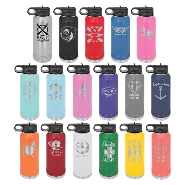 32oz Stainless Steel Water Bottle