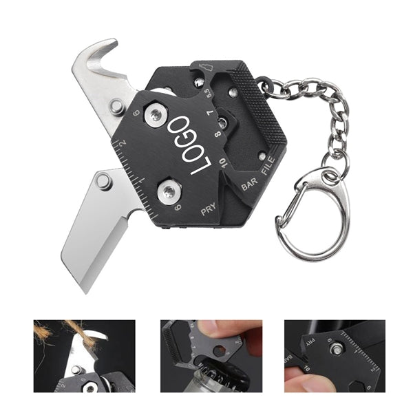 Outdoor Hexagonal Folding Utility Knife