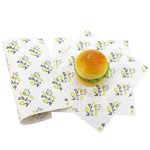 Food Hamburger Wrapper Paper Basket Liners Wrappi