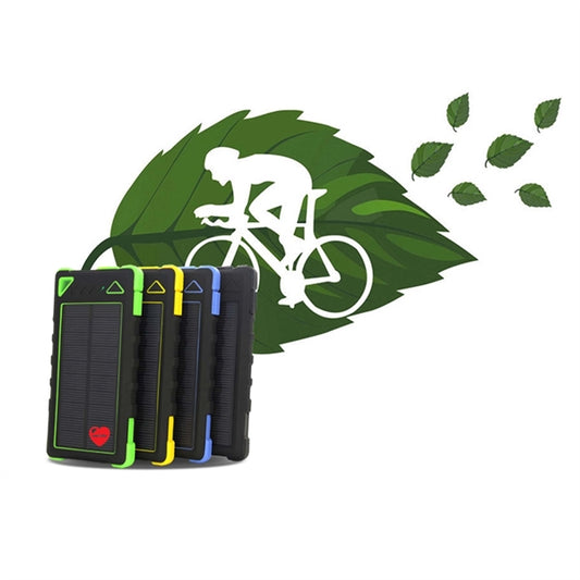 Advertised Solar power bank 8,000mAh