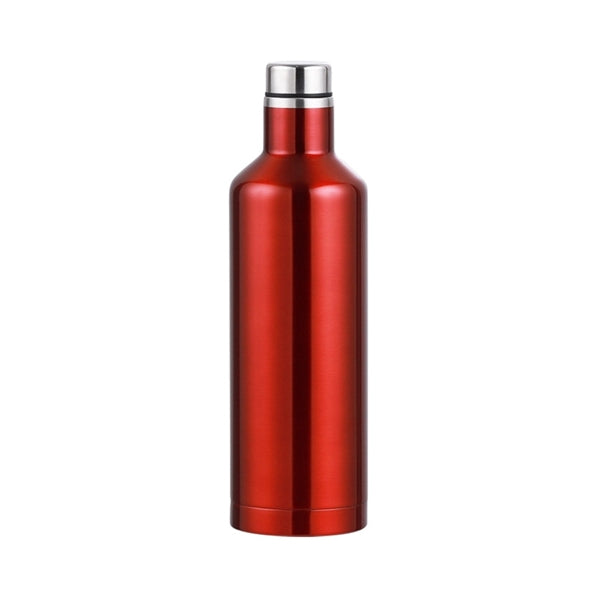 Printed Double Wall Stainless Steel Wine Canteens