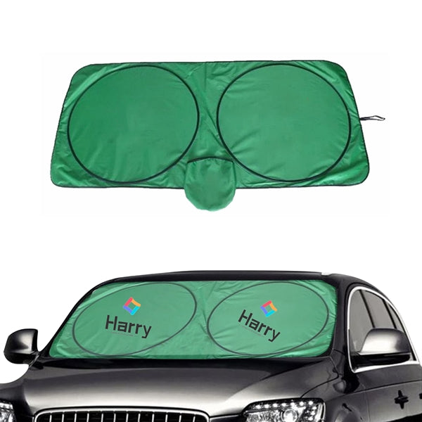 Full Color Collapsible Auto Sunshade