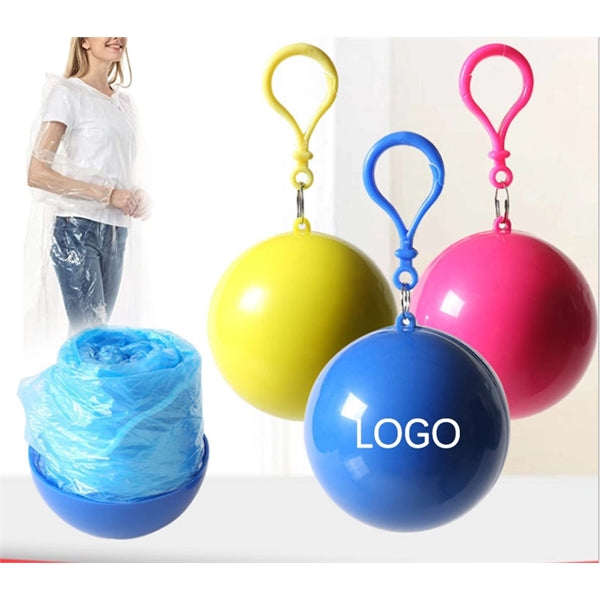 Spherical Portable Disposable Raincoat