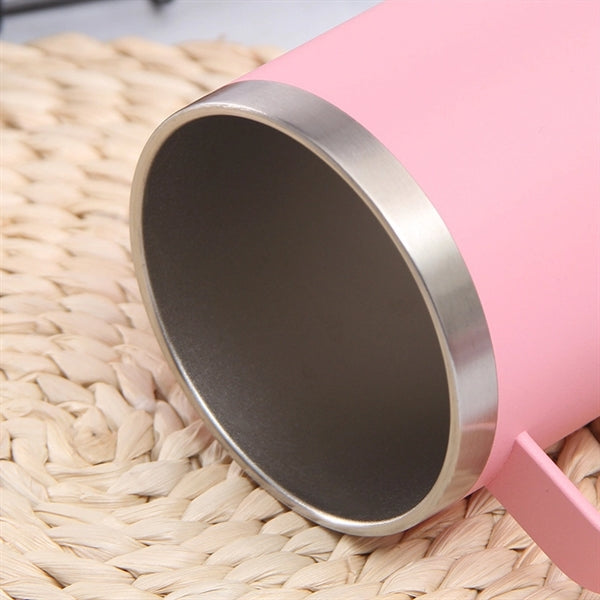 12 oz Stainless Steel Insulated Coffee Mug with Handle