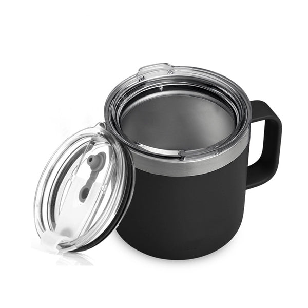 12 oz Stainless Steel Insulated Coffee Mug with Handle