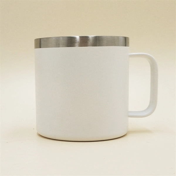 12 oz Stainless Steel Insulated Coffee Mug with Handle
