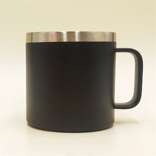 12 oz Stainless Steel Insulated Coffee Mug with Handle