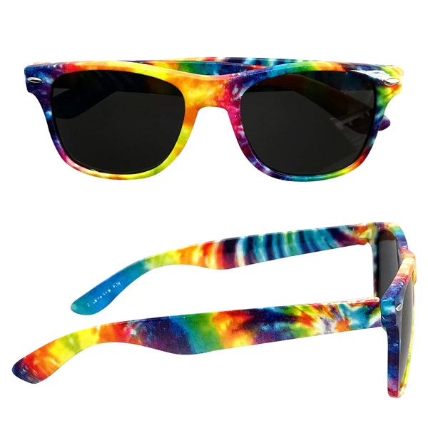 Tie-Dye Malibu Sunglasses