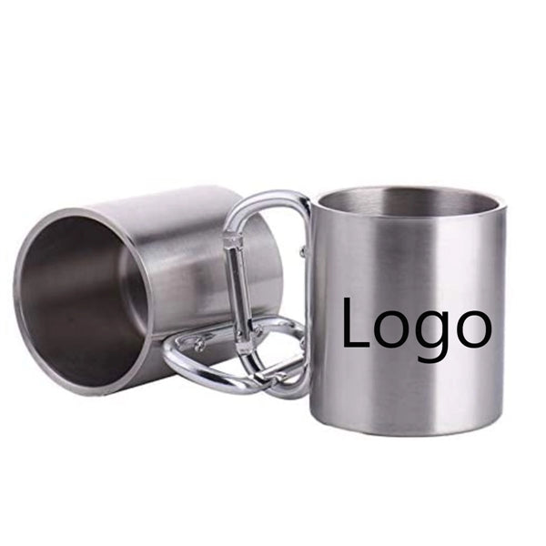 Stainless Coffee Mug Carabiner