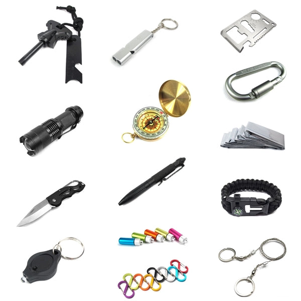 15 in 1 Emergency Survival Tool Kits