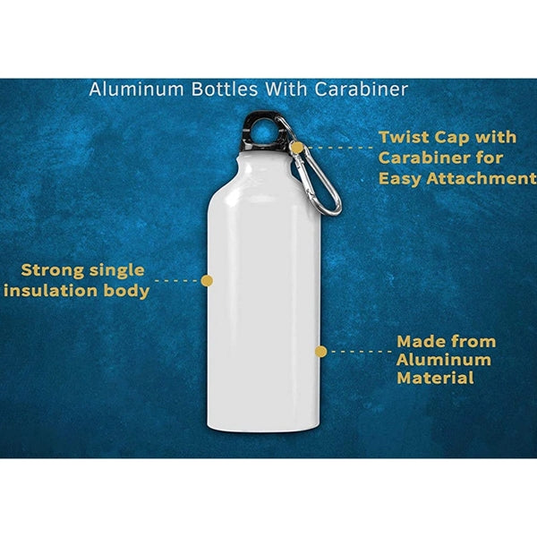 Aluminum Water Bottles Carabiner