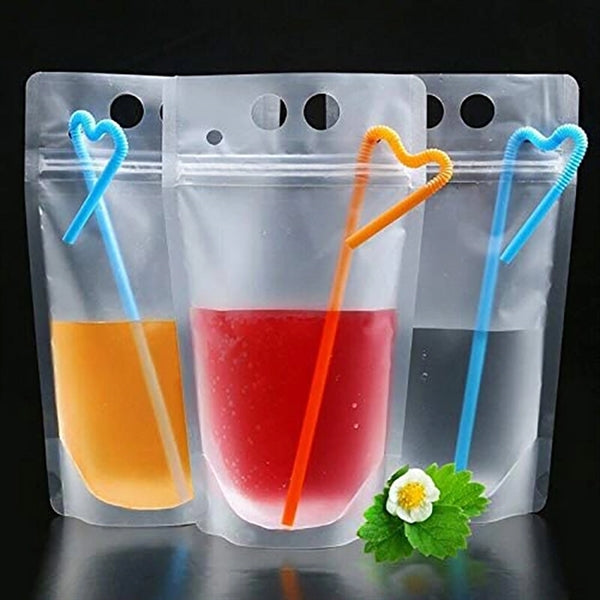 Hand-held Leak-proof Drink Pouche