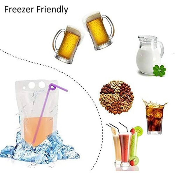 Hand-held Leak-proof Drink Pouche