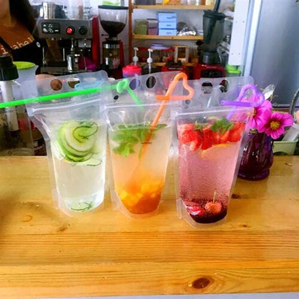 Hand-held Leak-proof Drink Pouche