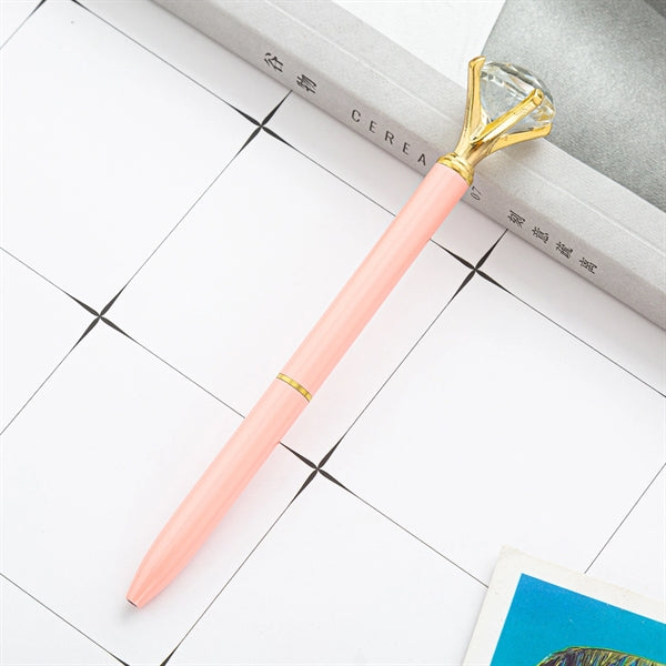Crystal Metal Ballpoint Pen for School/ Office