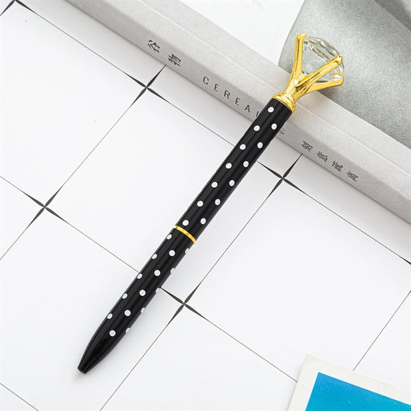 Crystal Metal Ballpoint Pen for School/ Office