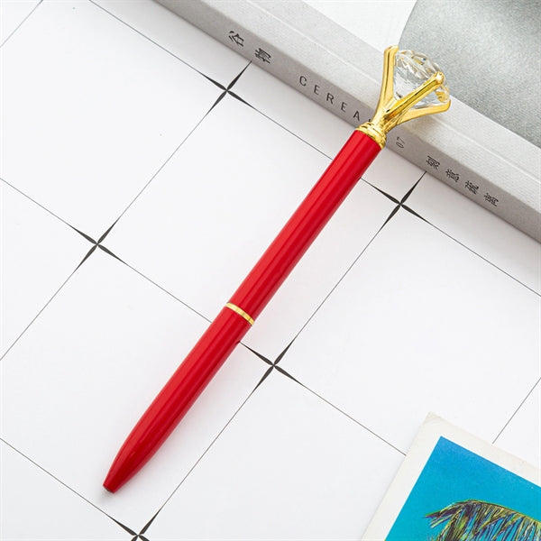 Crystal Metal Ballpoint Pen for School/ Office