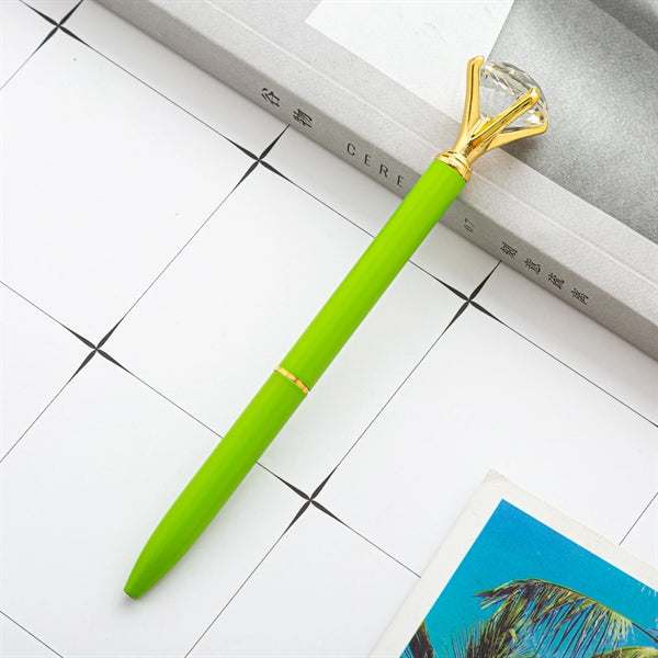 Crystal Metal Ballpoint Pen for School/ Office