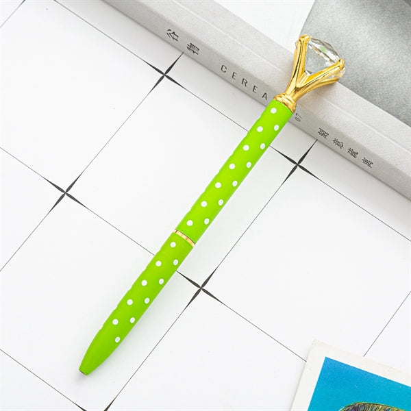 Crystal Metal Ballpoint Pen for School/ Office