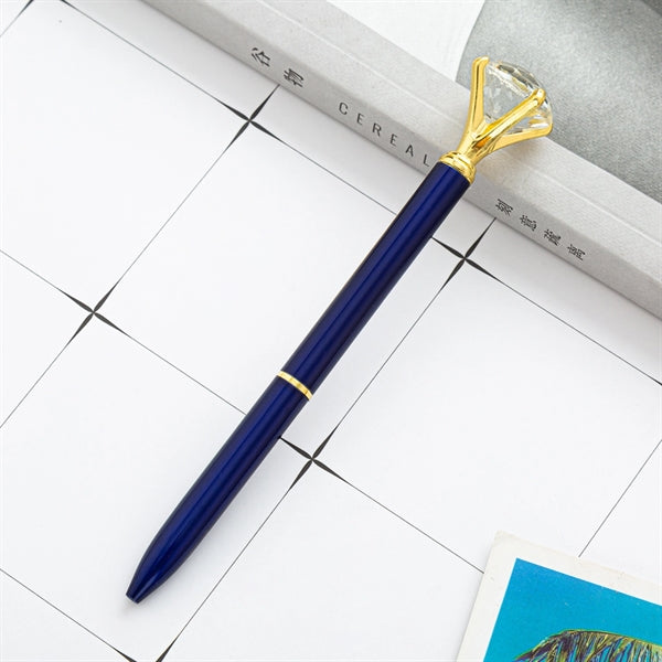 Crystal Metal Ballpoint Pen for School/ Office