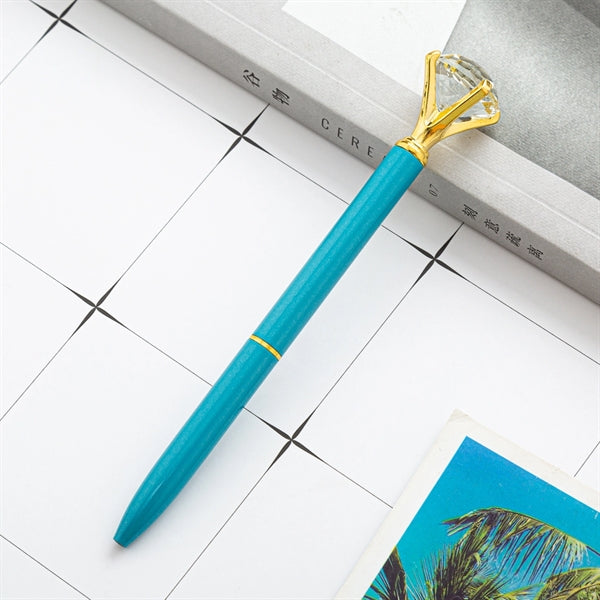Crystal Metal Ballpoint Pen for School/ Office