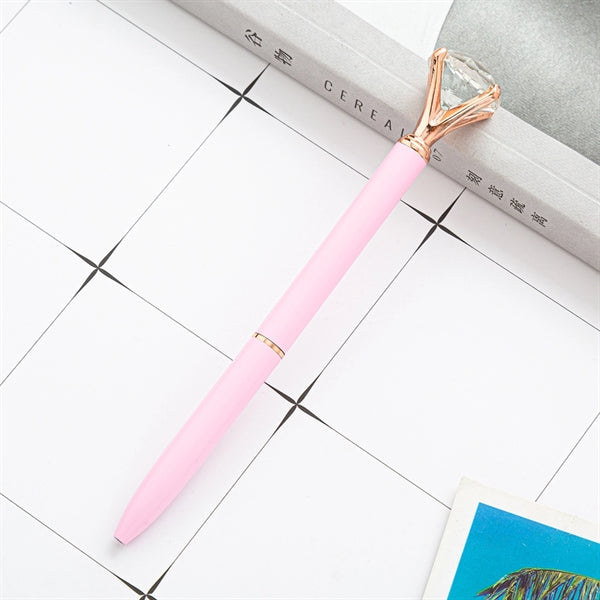 Crystal Metal Ballpoint Pen for School/ Office