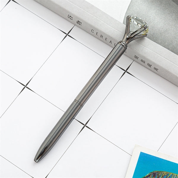 Crystal Metal Ballpoint Pen for School/ Office