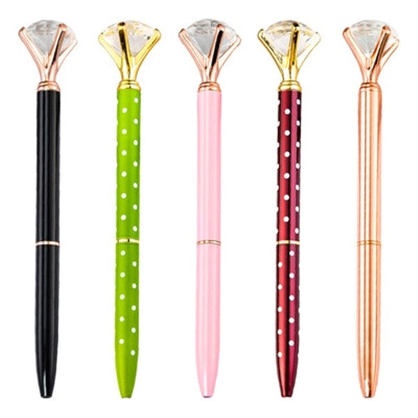 Crystal Metal Ballpoint Pen for School/ Office