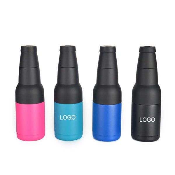 Vacuum Insulated Stainless Steel Beer Can and Bottle Cooler