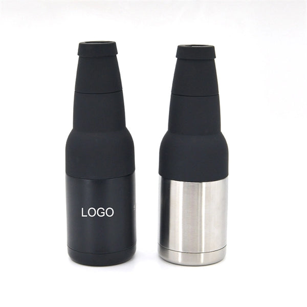 Vacuum Insulated Stainless Steel Beer Can and Bottle Cooler