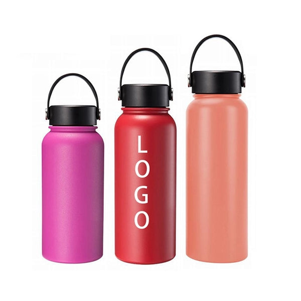 32 Oz Vacuum Insulated Stainless Steel Sport Water Bottle