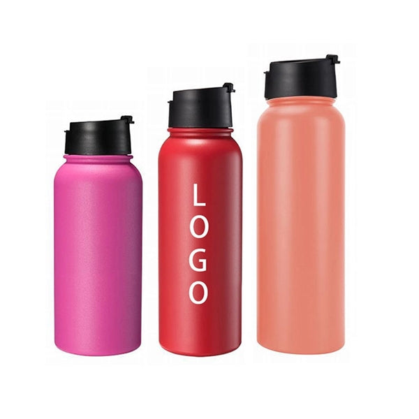 32 Oz Vacuum Insulated Stainless Steel Sport Water Bottle
