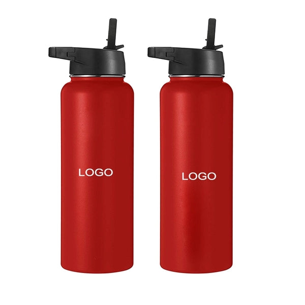 32 Oz Vacuum Insulated Stainless Steel Sport Water Bottle