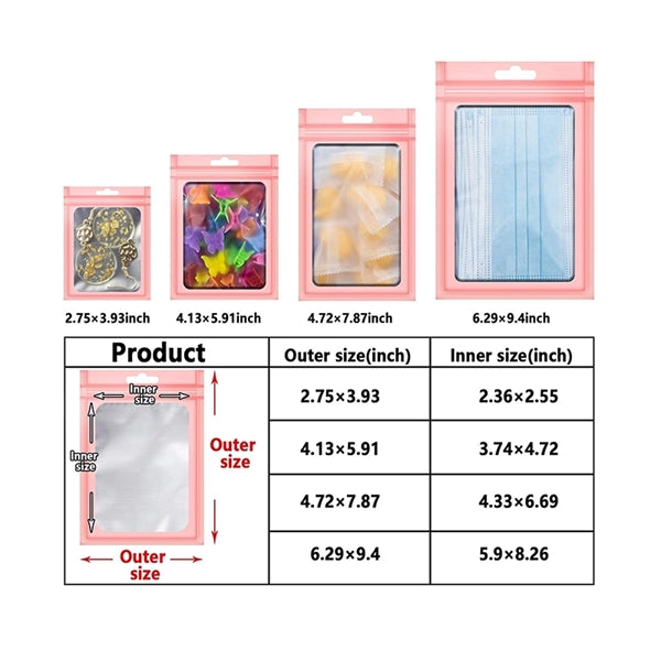 Resealable Ziplock Food Storage Bag
