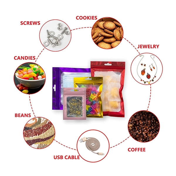 Resealable Ziplock Food Storage Bag