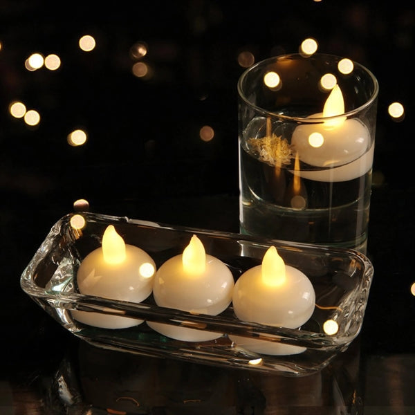 Battery-Operated Pool Decoration Candles